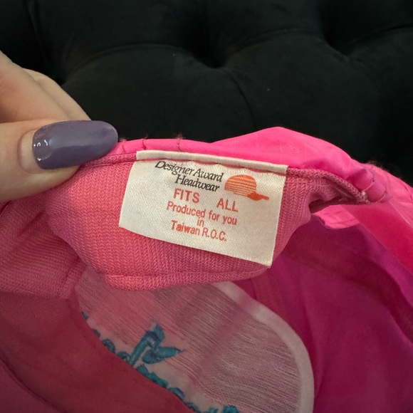 VINTAGE Steamboat Neon Pink Hat - Picture 7 of 9